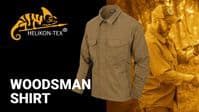 Helikon Woodsman Shirt - Coyote/Taiga Green